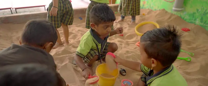 The sandpit · Gaonbhag